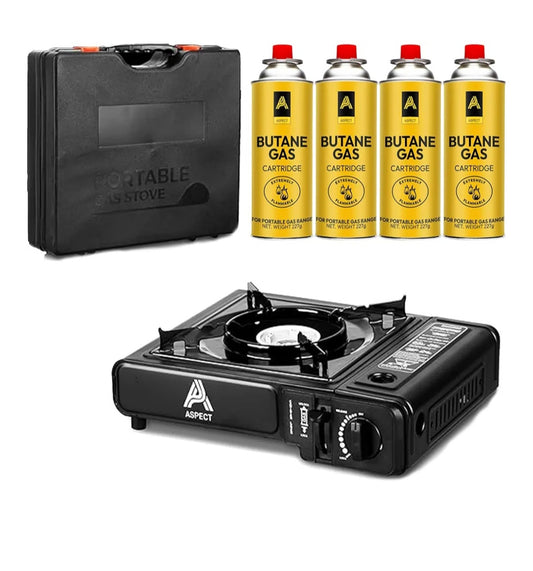 Aspect Camping Stove with Butane Gas