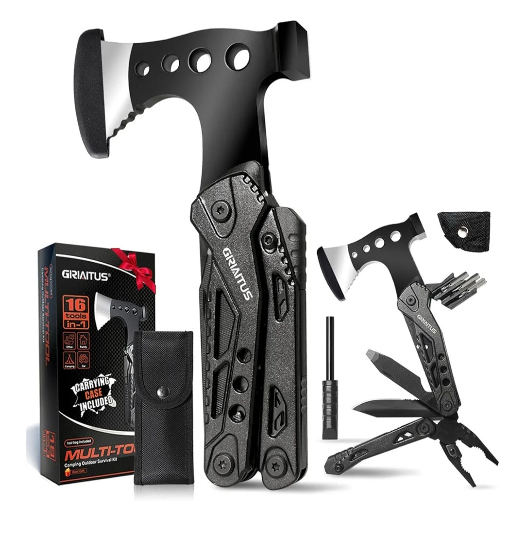 16in1 Multitool: Axe Hammer
