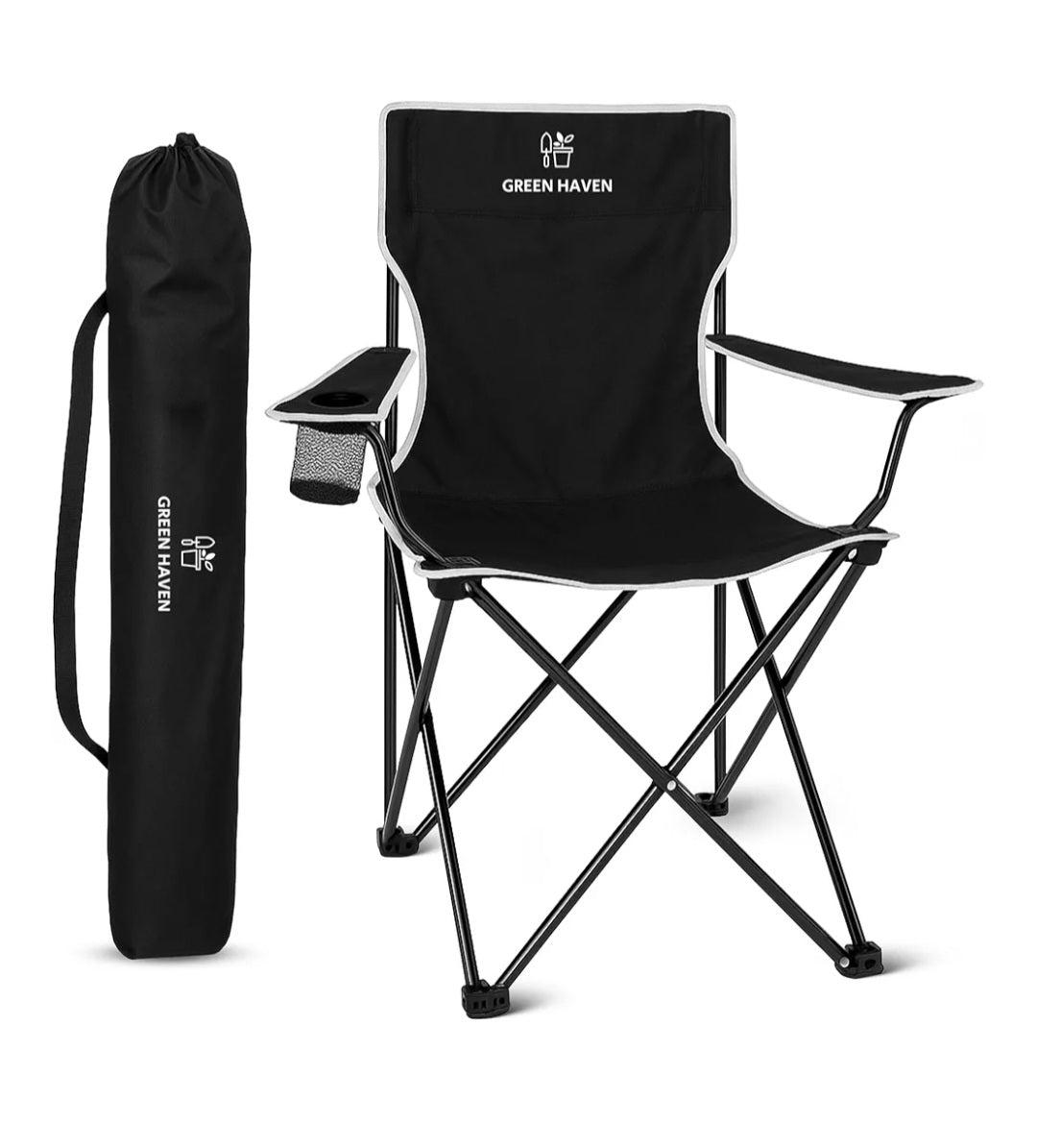 Camping Chair with Carrier Case